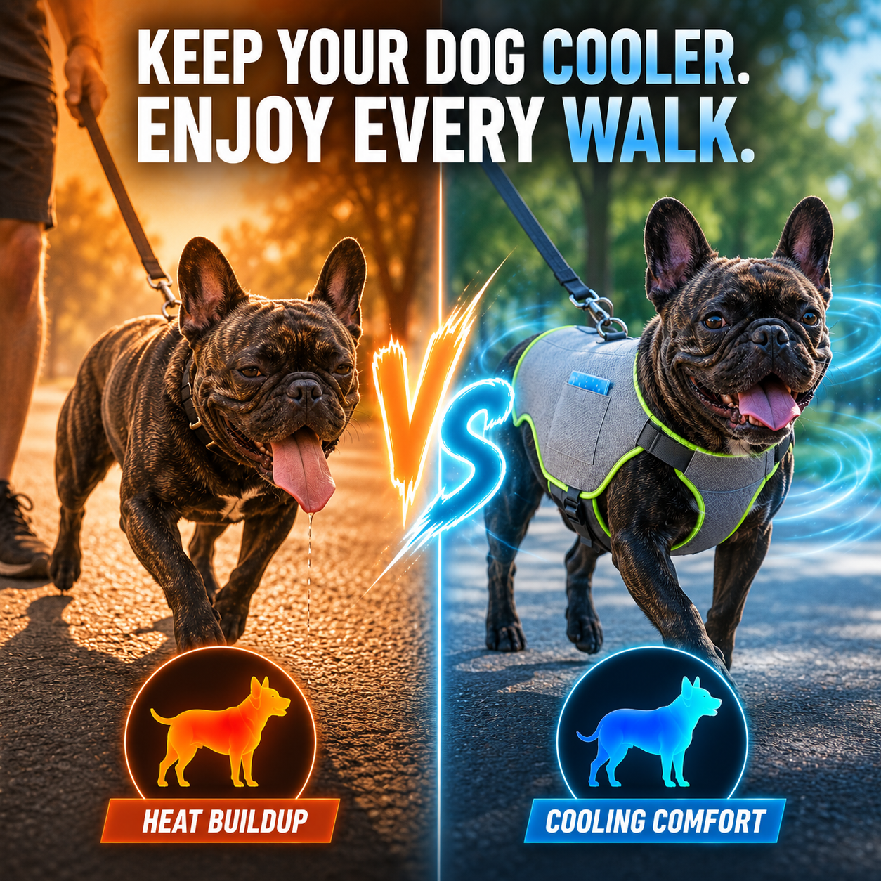Dog Cooling Vest - K9 DualChill